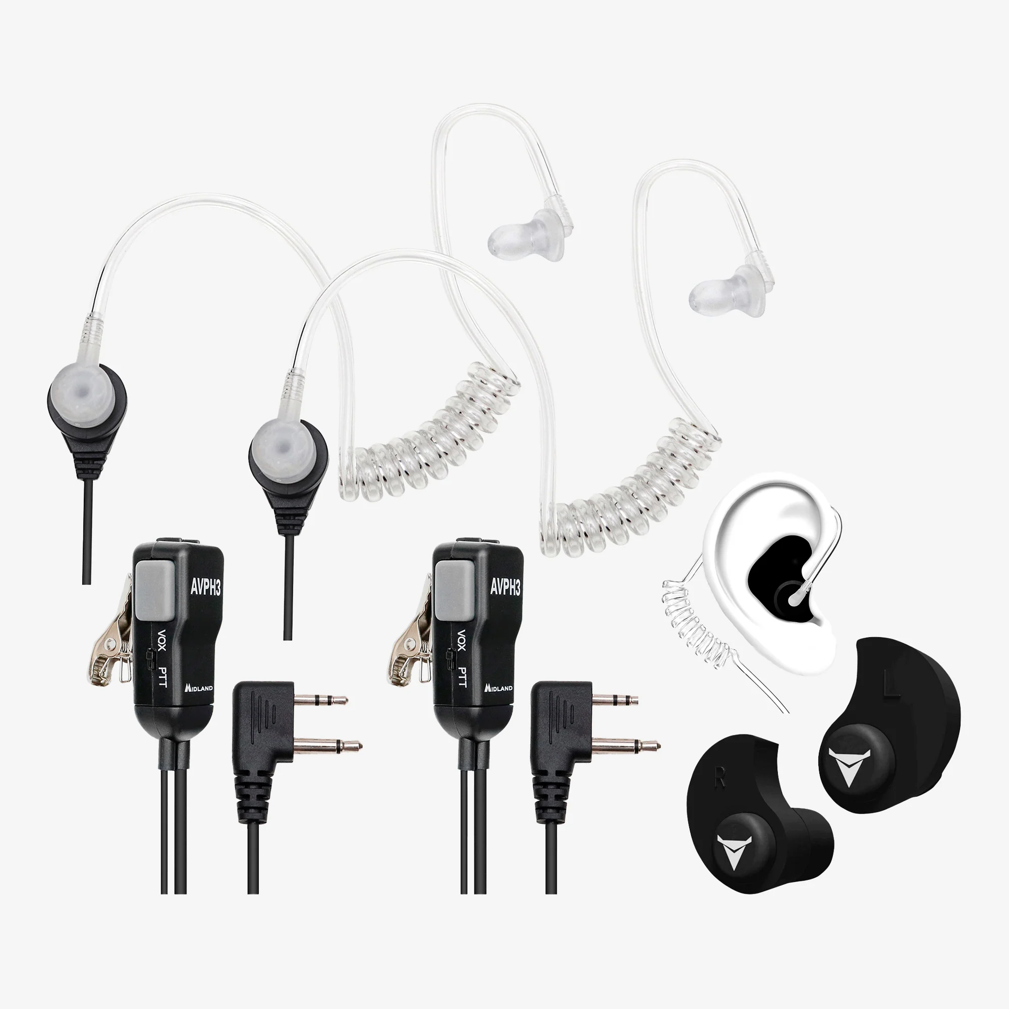 AVPH3RDO Noise Reduction Headset Bundle