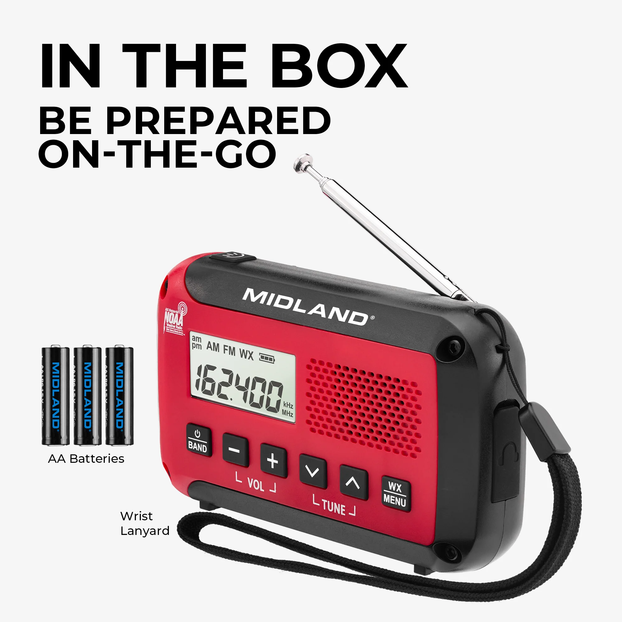 ER10 Portable Emergency Weather Alert Radio - ER10VP - Image 6