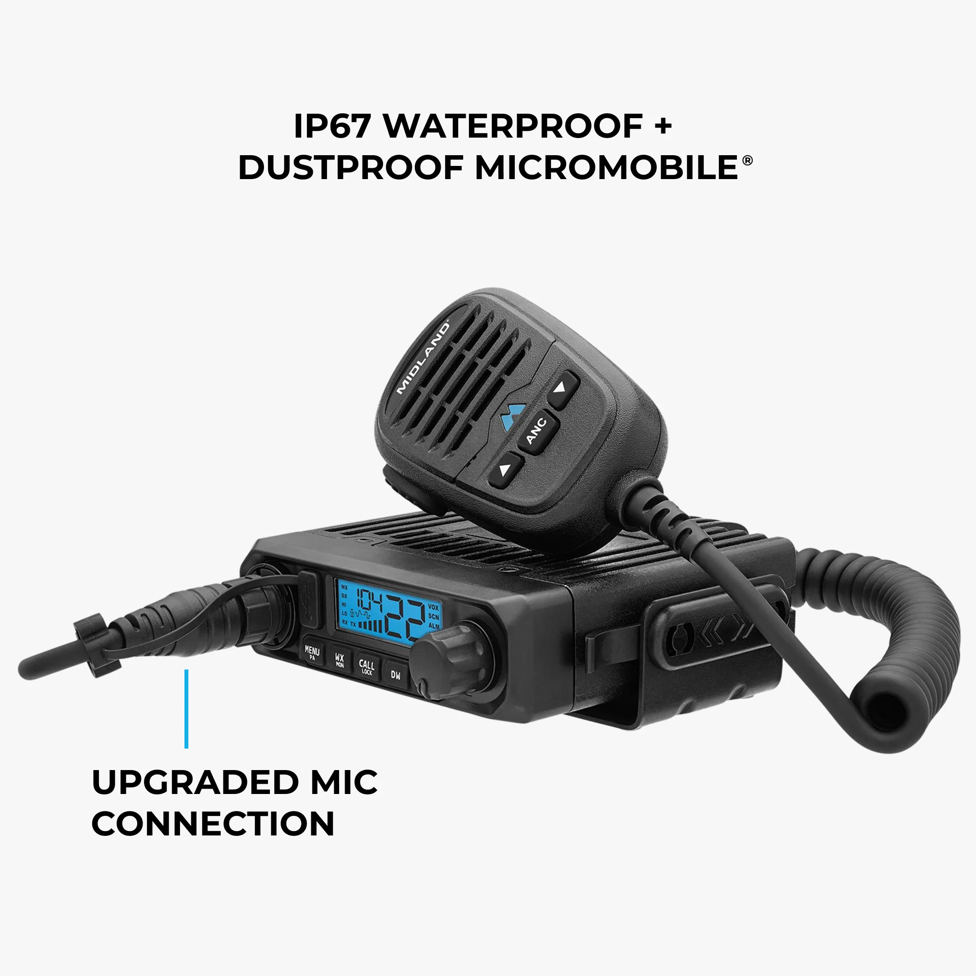 MXT115P PRO 15W MicroMobile GMRS Radio - Image 3